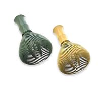 Suoumwa 2 Piezas Batidor Matcha Resina Matcha Batidor Chasen Cepillo Alimenticio para Té Verde Matcha