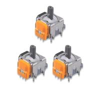 Suoumwa 3 Pack 3D Módulo de Joystick Analógico para Hall Electromagnética Pulgar Joystick Sensor Accesorios