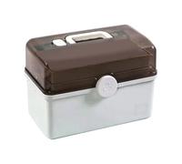 Suoumwa Almacenamiento Doméstico de Múltiples para Guardar Medicamentos y Suministros de Primeros Auxilios, Caja Médica de Múltiples de Gran Capacidad