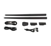 Suoumwa Batería de Realidad Virtual con 2 Modos, Juego de de Aire, Simulación, Soporte MIDI, Adaptador de Soporte de Bajo Ruido con Lecciones