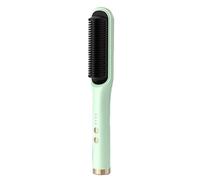 Suoumwa Cepillo Alisador de Pelo Eléctrico, Peine Caliente, Peine Calefactor Multifuncional, Herramienta de Peinado Antiescaldado de Iones Negativos, Enchufe Europeo