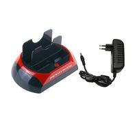 Suoumwa Estación de Acoplamiento de Disco Duro de Doble Ranura para HDD SSD/IDE de 2,5 y 3,5 Pulgadas, Caja de Carcasa para Disco Externo USB, Enchufe de la UE