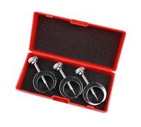 Suoumwa Herramienta de Reparación de de Agujas para Manómetro de 4,4 mm, 3,3 mm y 2,4 mm, Extractor de Agujas para Manómetros, Indicador de Cuadrante y Medidor de Presión