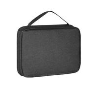 Suoumwa Organizador de 20 Correas de Reloj, Duradero, Soporte para Correas de Reloj, Estuche de Almacenamiento para la Mayoría de los Tamaños de Correas de Reloj, Negro