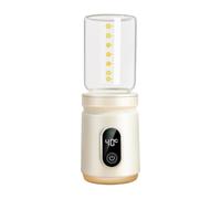 Suoumwa Portátil de 4500 MAh con Calentamiento Rápido, Diseño A Prueba de Fugas, 4 Configuraciones de Temperatura, Calentador de Leche de Seguridad para Bebés