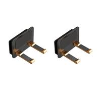 Suoumwa Soporte para Secador de Aire Montado en la Pared, No Requiere Perforaciones, Organizador de Almacenamiento para Secadores de Pelo Eléctricos y Accesorios