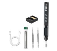 Suoumwa X210 Soldador USB Temperatura Ajustable Eléctrico Inteligente 30W Rápido Estación de Soldadura Digital Portátil Kit Reparación