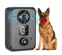 Suoxiom Antiladridos para perros - Dispositivo antiladridos ultrasónico para perros con 5 niveles de frecuencia, 3 rangos, alcance de 50 pies, antiladridos automático
