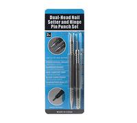 SUOYATE Nail Pullers,Portable Hinge Pin Remover Punch Set for Daily Home Maintenance Door Hinge Pin Punch Tool Mark Hard Metal Surfaces