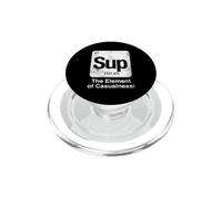 Sup El Elemento de la casualidad Tabla periódica de Ciencia Divertida PopSockets PopGrip para MagSafe