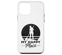 Sup Girl My Happy Place I Deportes acuáticos Stand Up Paddleboard Carcasa para iPhone 12 Mini