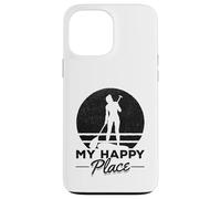 Sup Girl My Happy Place I Deportes acuáticos Stand Up Paddleboard Carcasa para iPhone 13 Pro MAX