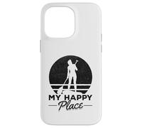 Sup Girl My Happy Place I Deportes acuáticos Stand Up Paddleboard Carcasa para iPhone 14 Pro MAX