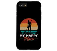 Sup Girl My Happy Place I Deportes acuáticos Stand Up Tabla de Remo Carcasa para iPhone SE (2020) / 7/8