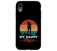 Sup Girl My Happy Place I Deportes acuáticos Stand Up Tabla de Remo Carcasa para iPhone XR