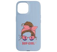 SUP-GIRL Stand Up Paddle surfing paddleboarding Supboard Carcasa para iPhone 15