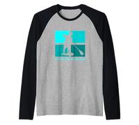 Sup-Paddle Stand Up Paddling Board Paddleboarding Supboard Camiseta Manga Raglan