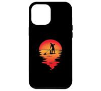 Sup Paddleboarding Stand Up Paddle Paddle Paddle Paddle Paddling - Tabla de Surf de rem Carcasa para iPhone 12 Pro MAX