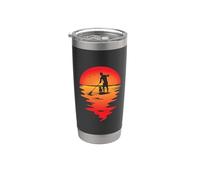 SUP Paddleboarding Stand Up Paddle Paddle Paddle Paddle Paddling - Tabla de surf de rem Vaso térmico de acero inoxidable de doble pared