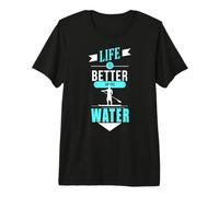 Sup Paddleboarding Stand Up Paddle Paddle Paddle Paddling Water Supboard Camiseta Premium