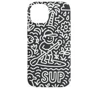 Sup Stand Up Paddle Surfing Paddling Board Doodle Supboard Carcasa para iPhone 14