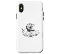 SUP Surfing Stand Up Paddle arte ballena remando supboard SUP Carcasa para iPhone X/XS