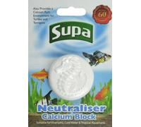 Supa Bloque neutralizador, Bloque de Calcio de liberación Lenta Que ayudará a neutralizar el Agua del Acuario, se Puede Utilizar en un vivero para producir un Ambiente Rico en Calcio para Tortugas y