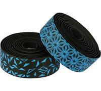 SUPACAZ Cinta Manillar Super Sticky Kush STARFADE, Azul/Negro