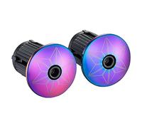 Supacaz Par tapones manillar Star Plugz, Oil Slick