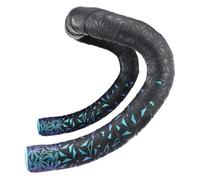 Supacaz Super Sticky Kush Star Fade Azul Refractor Cinta para manubrio - Ciclismo Bicicleta de ruta Manubrio Cinta de agarre Envoltura