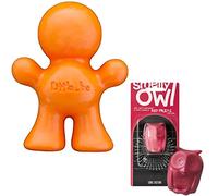 Supair-Drive Doble Pack Little Joe + Smelly Owl Ambientador para Coche (para Montaje en Cada Rejilla de ventilación +/-45 Días los Restos En El Coche