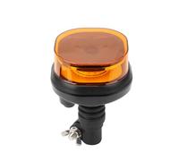 SUPAREE 12/24V Luz LED Rotativo Luz De Emergencia Para Tractor Naranja Tractor con Interruptor E-MARK 12 Modos de Flash IP67 para Camion Vehículo Remolque 1 Pieza