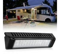 SUPAREE Luz 12V LED Camper Luces LED 12V Caravana Exterior Lampara Autocaravana 6000K Blanco 2000LM IP67 Impermeable para RV Van Furgoneta Barco 1PC