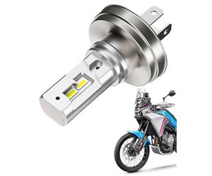 SUPAREE P45T Led Bombilla P45T 12V Bombilla H5 R2 LED para Faro de Moto Hi/Lo 400% 10000LM 6000K 1:1 Mini Size Plug y Play 1 Pc