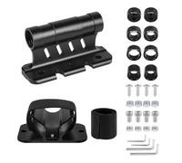 SUPAWAY Soporte de Horquilla para Bicicleta 1 Soporte de Horquilla + 1 Soporte de Rueda Trasera aleación Aluminio con Cierre rápido y Eje pasante para vehículos y remolques (Ø5/12/15x100mm,Ø15x110mm)