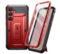 Supcase Carcasa para Galaxy S25 Caballete antichoque, Rojo