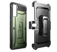 Supcase Carcasa para Samsung Galaxy S22 Multicapa Unicorn Beetle Pro, Verde