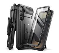 SUPCASE Funda diseñada para Samsung Galaxy S25 FE versión 2025 [UB Pro] Resistente de Doble Capa de Cuerpo Completo y Soporte con Protector de Pantalla Integrado Case (Negro)
