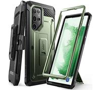 SupCase Funda Galaxy S22Ultra [UB Pro] Resistente Case con Soporte Kickstand Golpes Parachoques Estuche Protege Sin Protector de Pantalla (Verde)