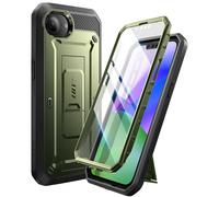 Supcase Funda Integral para iPhone 16e Antigolpes Soporte, Verde