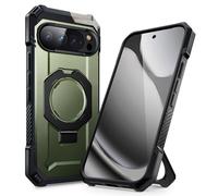 SUPCASE Funda Magnética para Google Pixel 10 Pro XL con Soporte [UBGrip] Compatible con MagSafe Protección de Grado Militar Case (Verde)