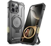 SUPCASE Funda Magnética para iPhone 16 Pro MAX 6.9 Inch [UBGrip] Resistente Carcasa Compatible con MagSafe y Botones de Control de Cámara Golpes Parachoques Protege Protector Phone Case (Gris)