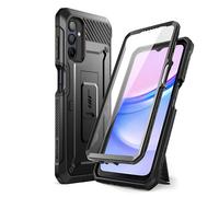 SUPCASE Unicorn Beetle Pro - Funda para Samsung Galaxy A15 con protector de pantalla [soporte integrado y clip para cinturón] [protección de grado militar] Funda resistente de cuerpo completo 360 para