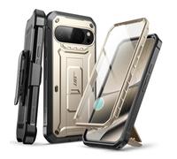 SUPCASE Funda para Google Pixel 10/10 Pro [UB Pro] Case con Soporte y Clip para Cinturón [Protección de Grado Militar] Carcasa con Protector de Pantalla Case Completa para Pixel 10/10Pro (Desert)