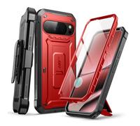 SUPCASE Funda para Google Pixel 10ProXL [UB Pro] Carcasa con Soporte y Clip para Cinturón [Protección de Grado Militar] Case con Protector de Pantalla para Pixel10ProXL 2025 (Rojo)