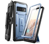 SupCase Funda Para Google Pixel 6 Pro [Unicorn Beetle Pro] 360° Protección Rígida Robusta Antigravedad Carcasa Kickstand Incorporado Case (Azul)