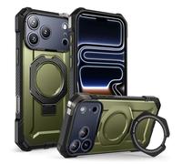 SUPCASE Funda para iPhone 17 Pro 6.3 Inch 2025 con Soporte [UB Grip] Compatible con MagSafe Protección contra Caídas de Grado Militar Magnética Resistente Case -Verde