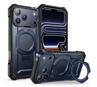 SUPCASE Funda para iPhone 17 Pro 6.3 Inch 2025 con Soporte [UB Grip] Compatible con MagSafe Protección contra Caídas de Grado Militar Magnética Resistente Case - Azul
