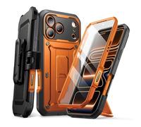 SUPCASE Funda para iPhone 17 Pro MAX 6.9 Inch con Botón de Control de Cámara [UB Pro] Soporte y Protector de Pantalla Integrados Protección de Grado Militar Resistente de Cuerpo Completo Case -Coral