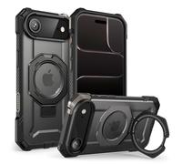 SUPCASE Funda para iPhone Air 6,5 Pulgadas con Soporte [UB Grip] Compatible con MagSafe Protección contra Caídas de Grado Militar Case Magnética Resistente y Prueba de Golpes -Negro